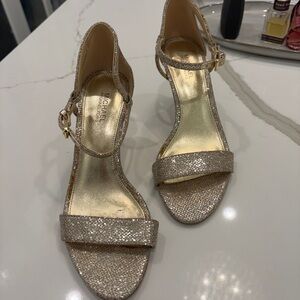 Michael Kors Gold Women's open-toe Heels
